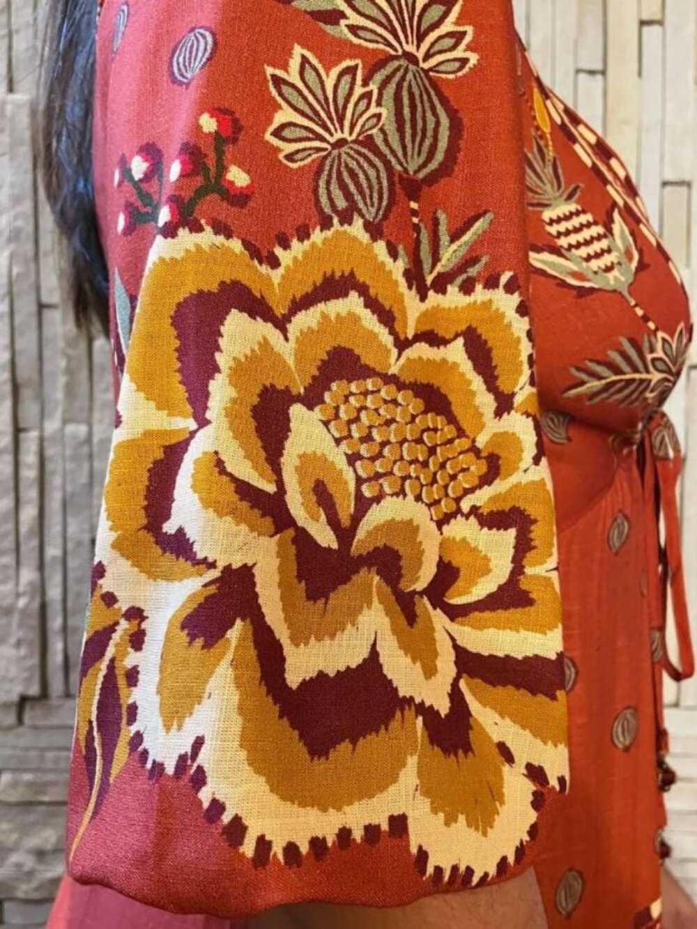 STUNNING FARM Rio Winter Garden Maxi Dress sz XS NWOT - Brazil Line Exclusive!!! - Picture 10 of 10